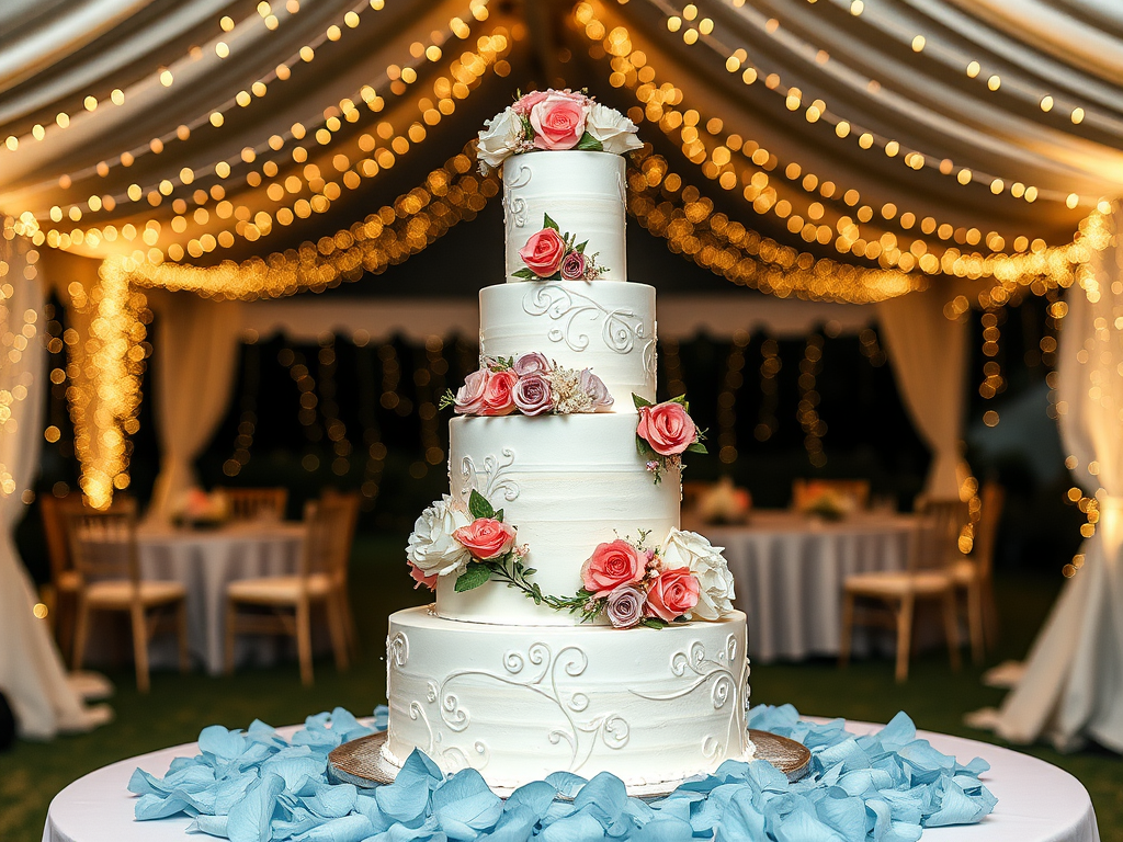 Kue Pernikahan Garden